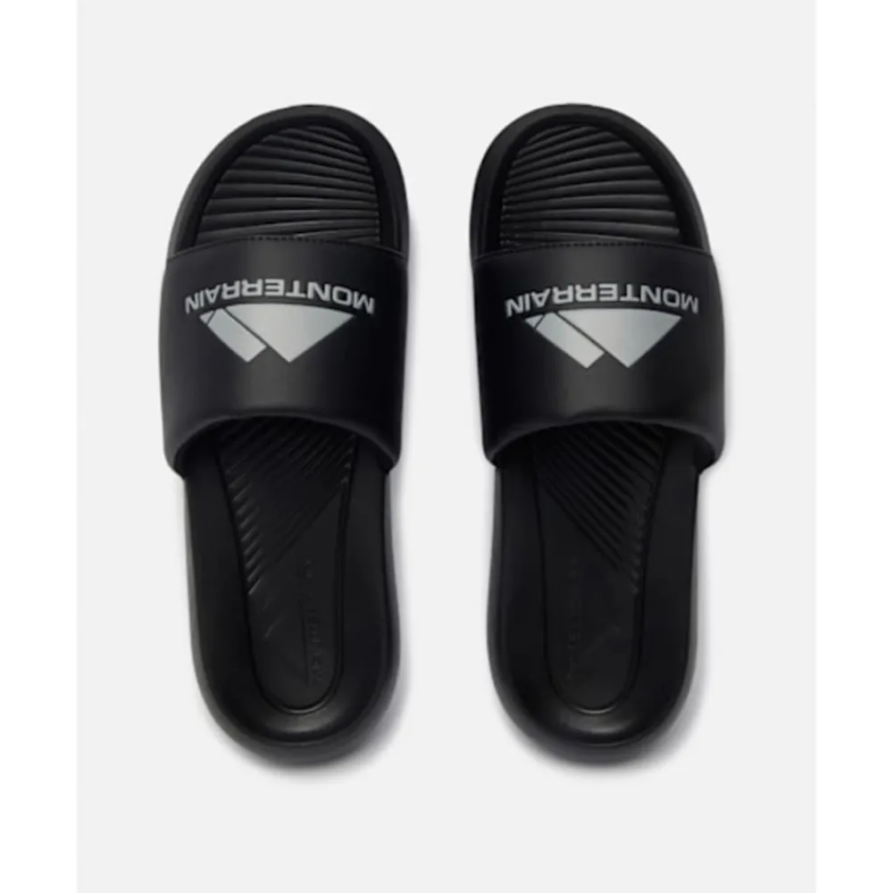 Hot Monterrain Older Kids Fuji Slides Black