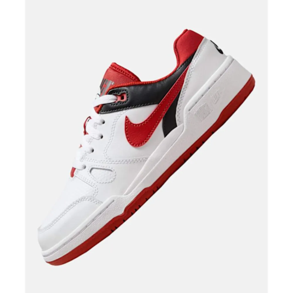 Sale Nike Older Kids Full Force Low White