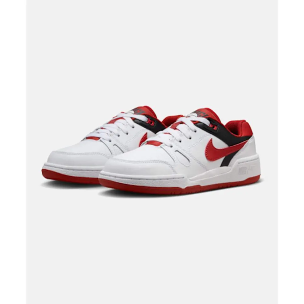 Sale Nike Older Kids Full Force Low White