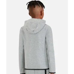 Sale Nike Older Kids Full Zip Tech Fleece Hoodie Grey