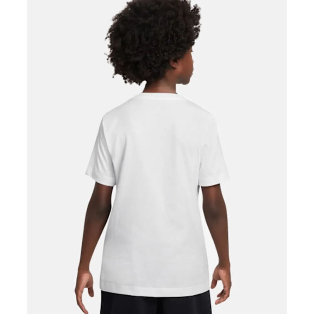 Hot Nike Older Kids Futura T-Shirt White