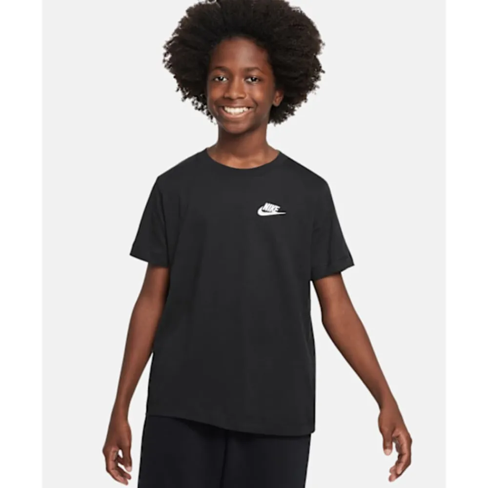 Clearance Nike Older Kids Futura T-Shirt Black