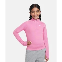 Outlet Nike Older Kids Half Zip Top Pink