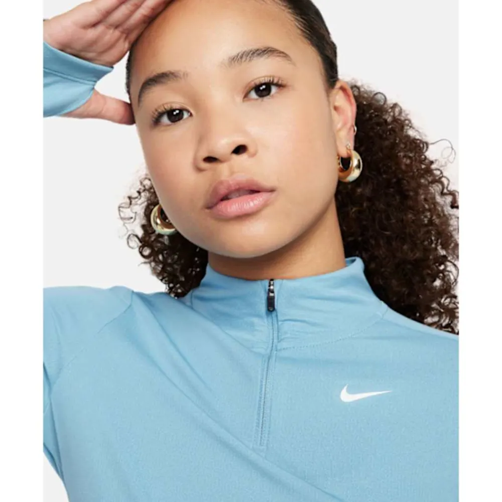 Clearance Nike Older Kids Half Zip Top Blue