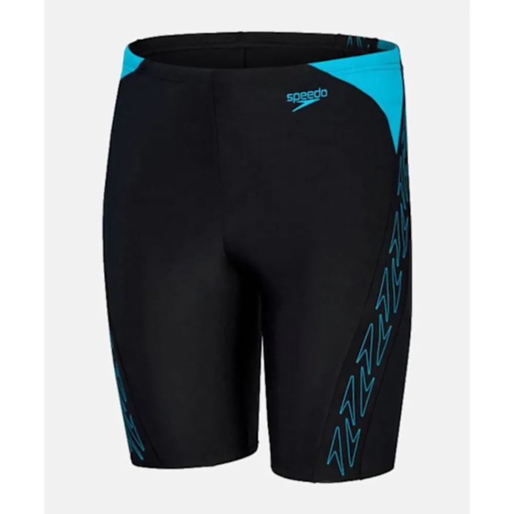 Online Speedo Older Kids Hyperboom Splice Jammer Swim Shorts Black