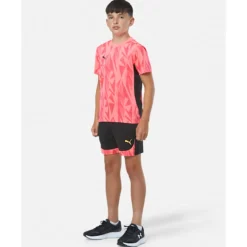 Best Puma Older Kids Individual Final Shorts Black