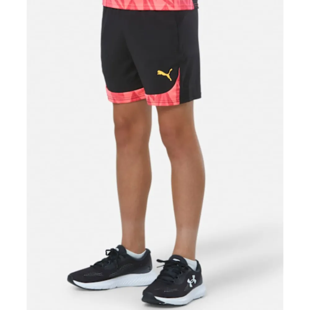 Best Puma Older Kids Individual Final Shorts Black