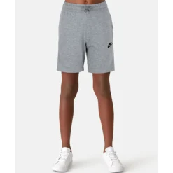 Clearance Nike Older Kids Jersey Shorts Grey