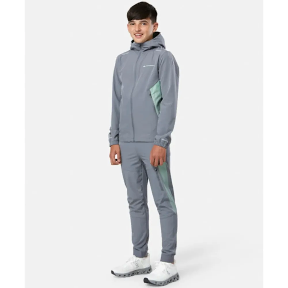Fashion Monterrain Older Kids Katla Woven Running Pants Grey