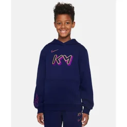 Outlet Nike Older Kids Mbappe Club Fleece Hoodie Navy