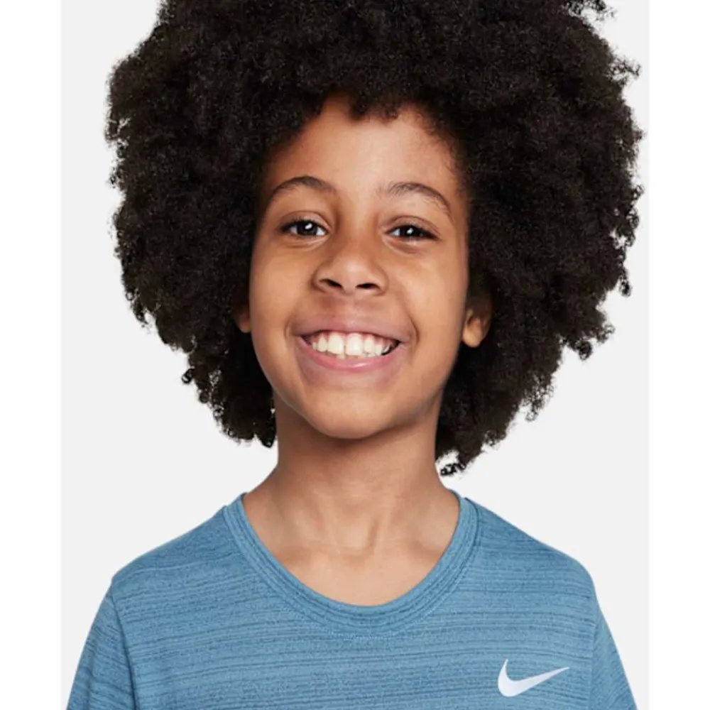 Fashion Nike Older Kids Miler T-Shirt Blue