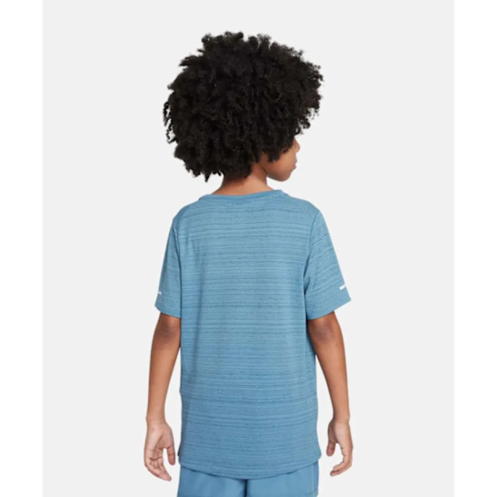 Fashion Nike Older Kids Miler T-Shirt Blue
