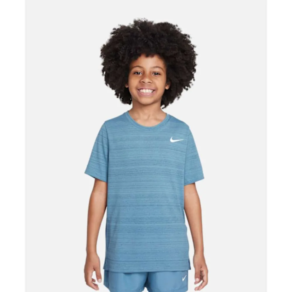 Fashion Nike Older Kids Miler T-Shirt Blue