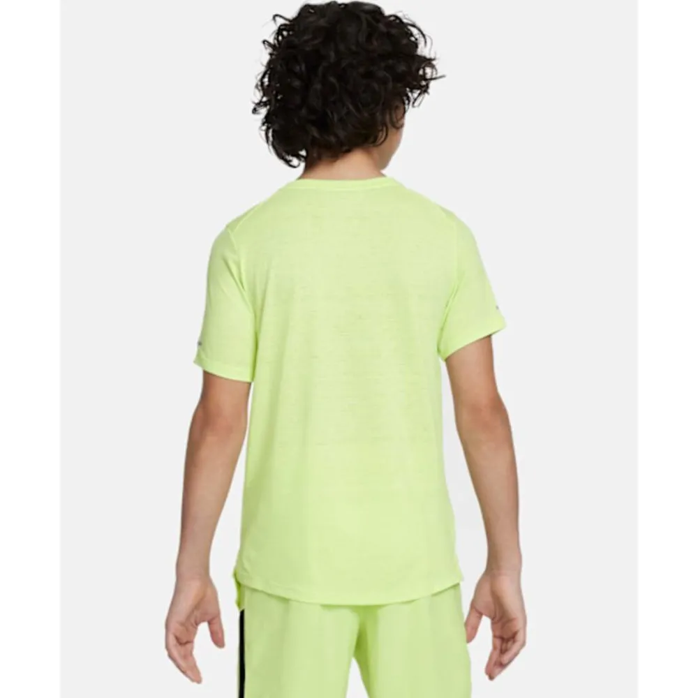 Best Nike Older Kids Miler T-Shirt Yellow