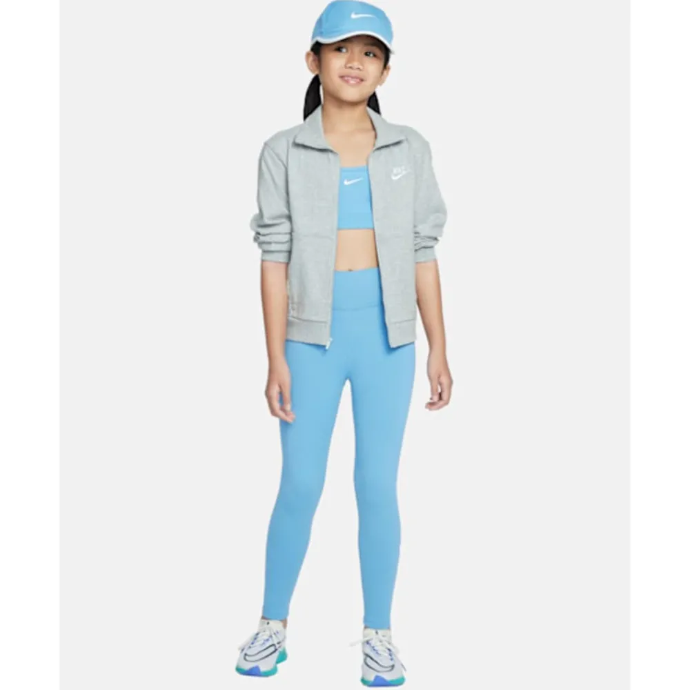 Hot Nike Older Kids One Leggings Blue