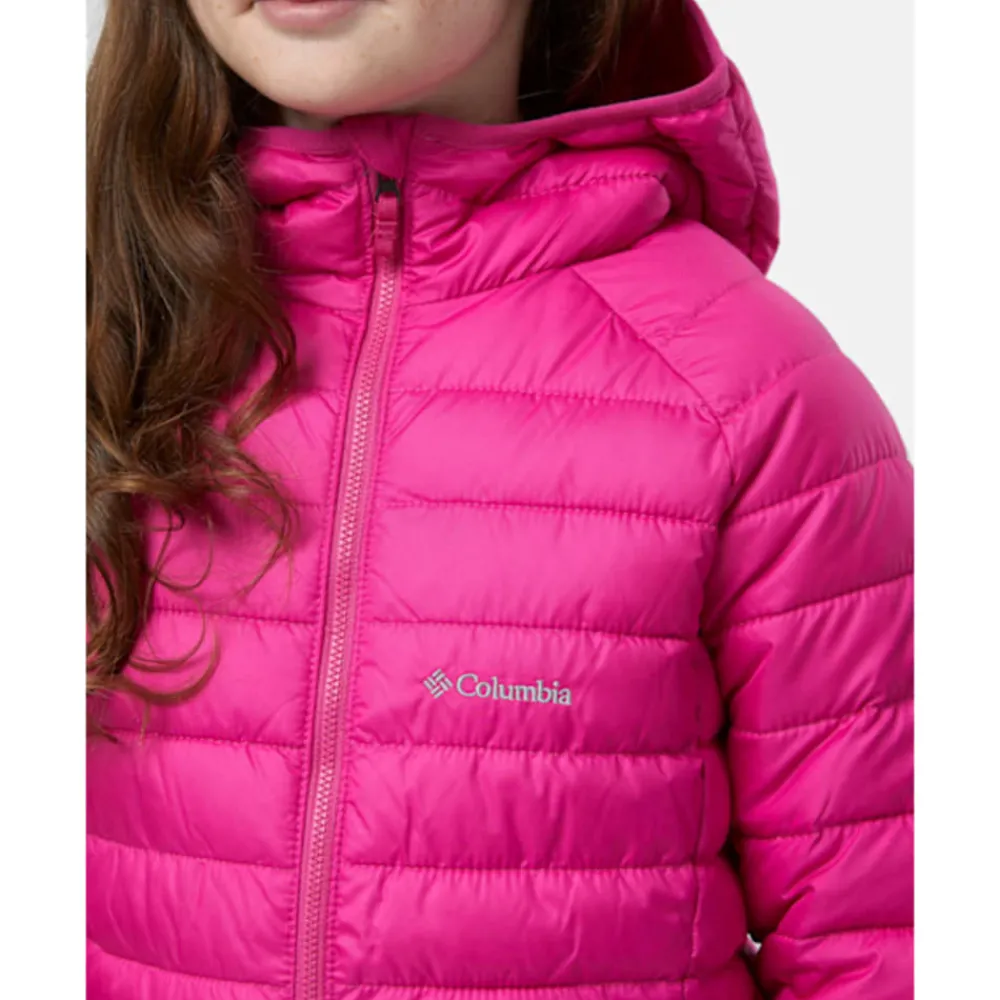 Hot Columbia Older Kids Powder Lite Jacket Pink