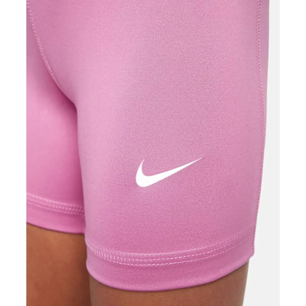 New Nike Older Kids Pro 3 Inch Shorts Pink
