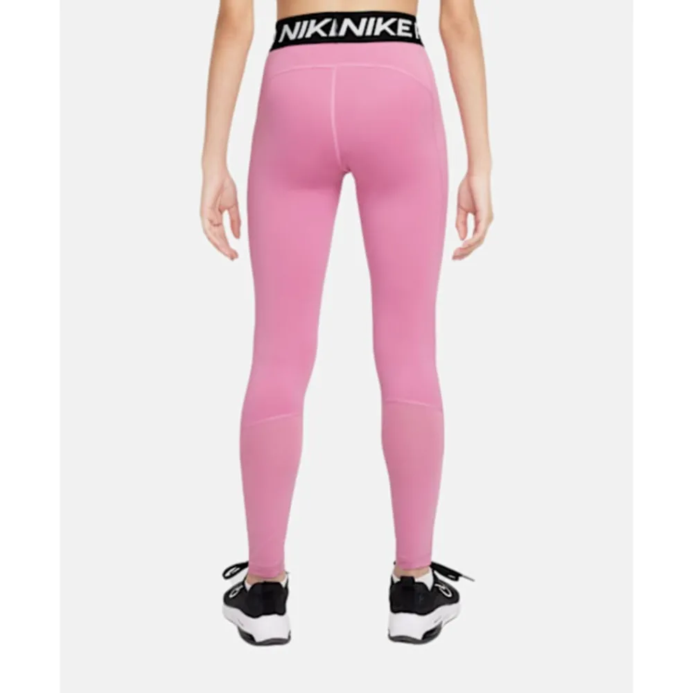 New Nike Older Kids Pro Leggings Pink
