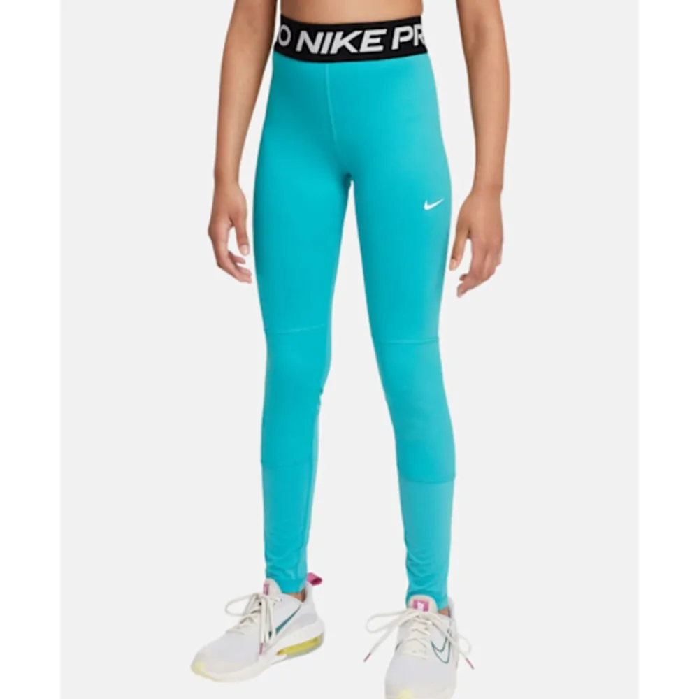 Sale Nike Older Kids Pro Leggings Blue