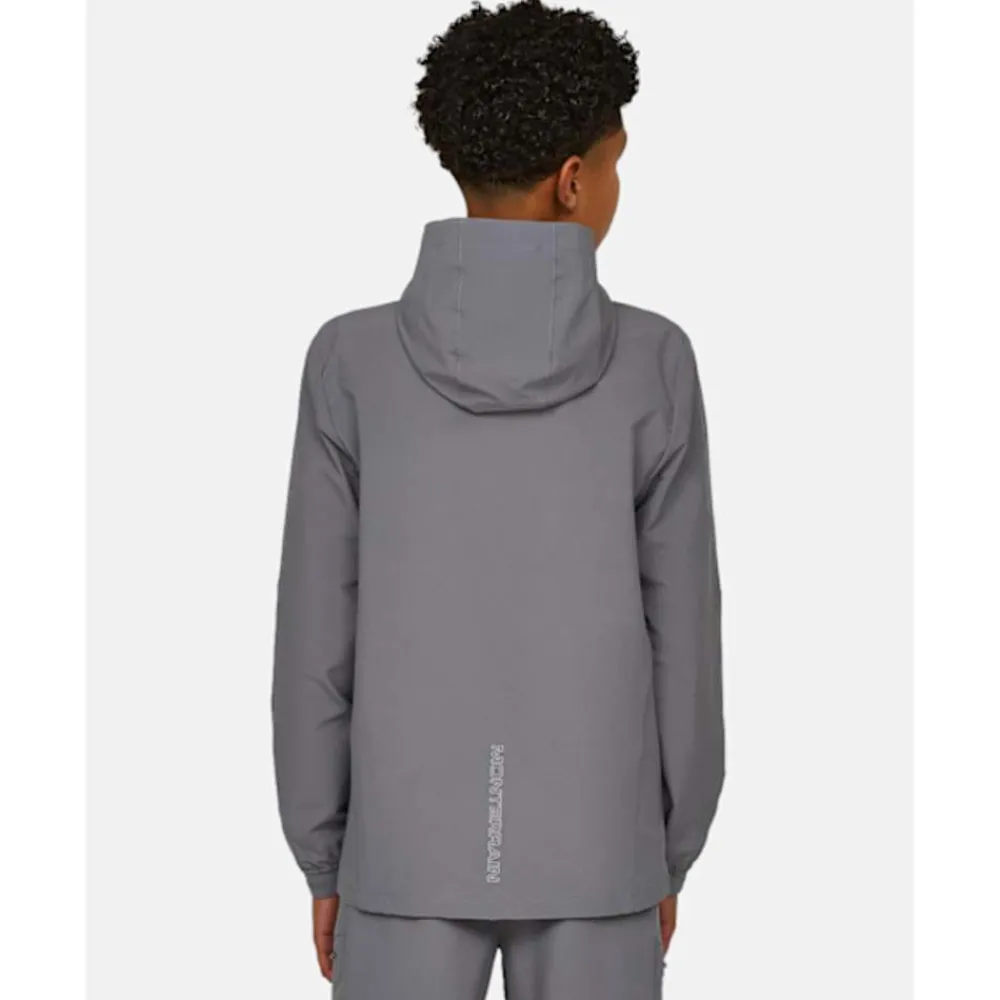Online Monterrain Older Kids Ramble 3.0 Woven Running Jacket Grey