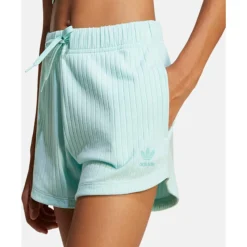 Best adidas Originals Older Kids Ribbed Shorts Blue