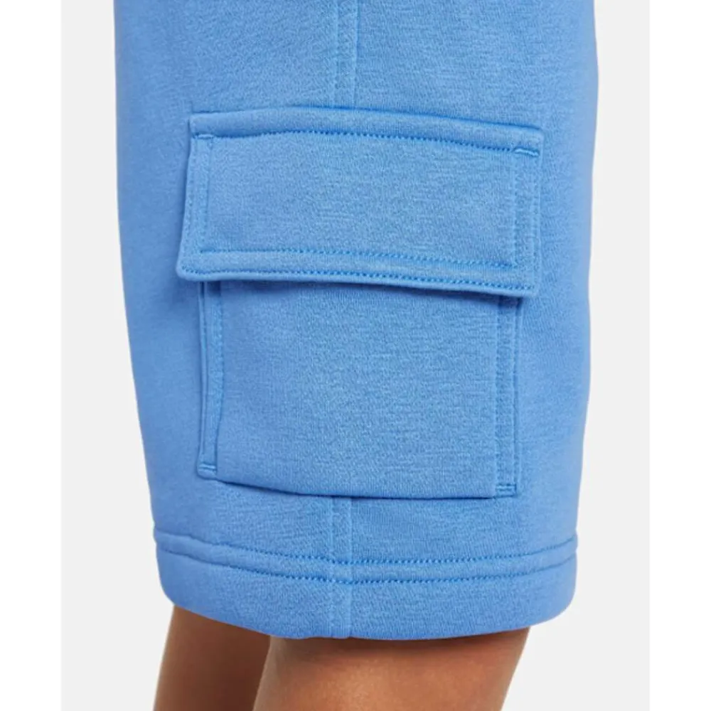 New Nike Older Kids Sports Inspired Cargo Shorts Blue