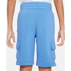 New Nike Older Kids Sports Inspired Cargo Shorts Blue