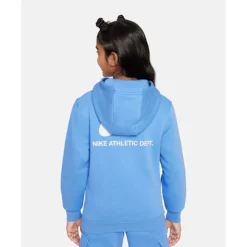Sale Nike Older Kids Sports Inspired Hoodie Blue