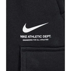 Discount Nike Older Kids Sports Inspired Fleece Cargo Pants Black