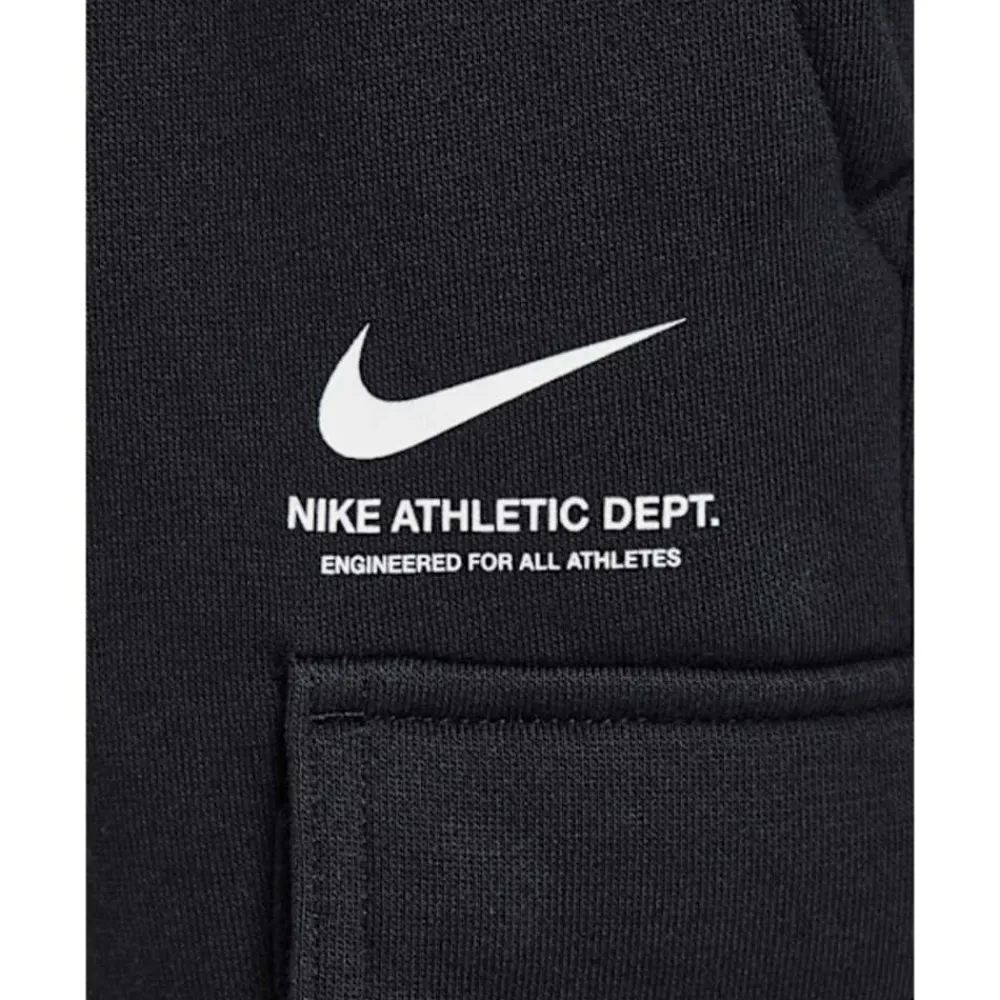 Discount Nike Older Kids Sports Inspired Fleece Cargo Pants Black