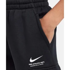 Discount Nike Older Kids Sports Inspired Fleece Cargo Pants Black