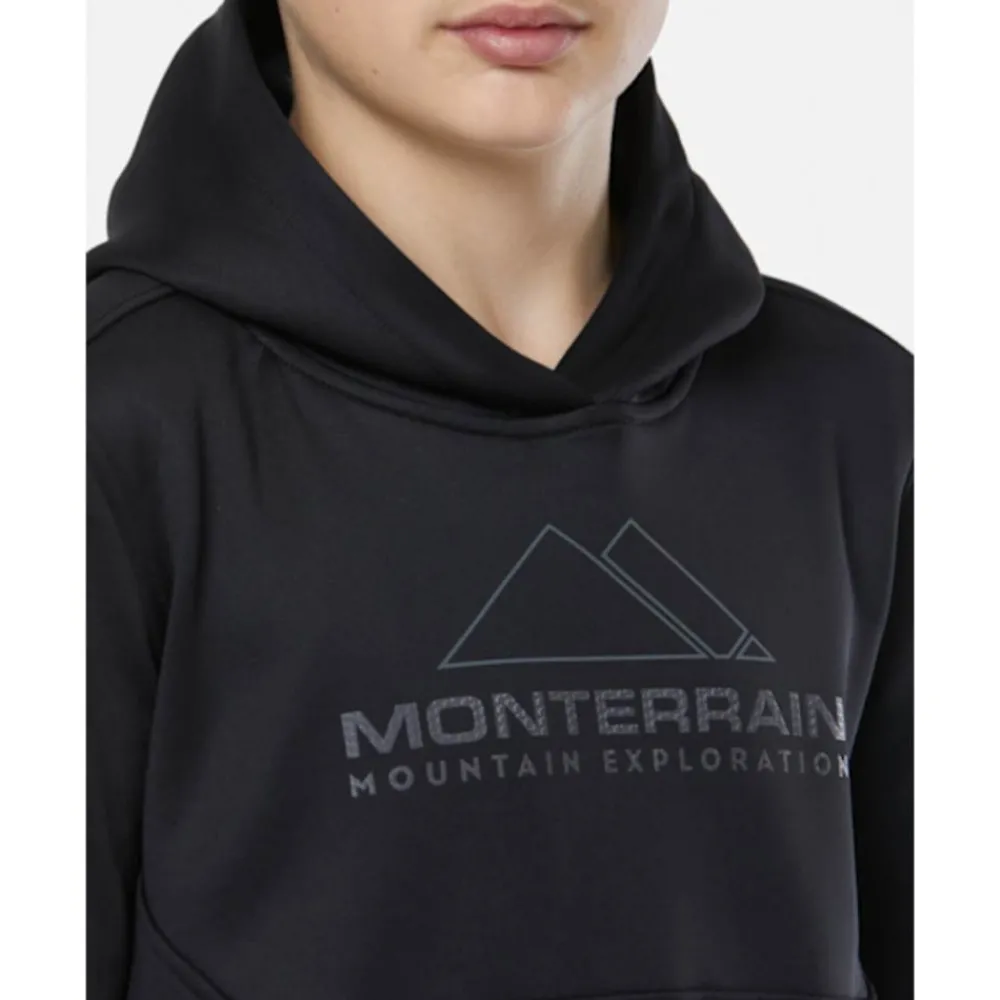 Sale Monterrain Older Kids Swift Hoodie Black