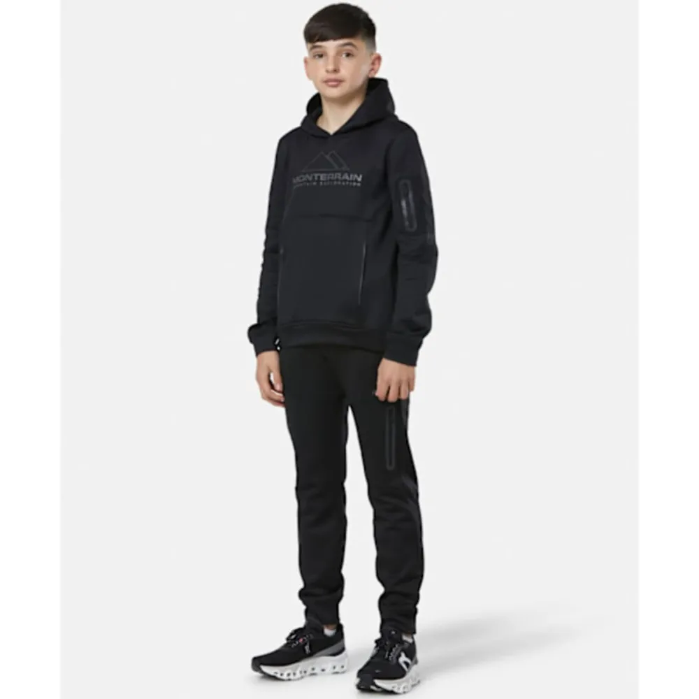 Sale Monterrain Older Kids Swift Hoodie Black