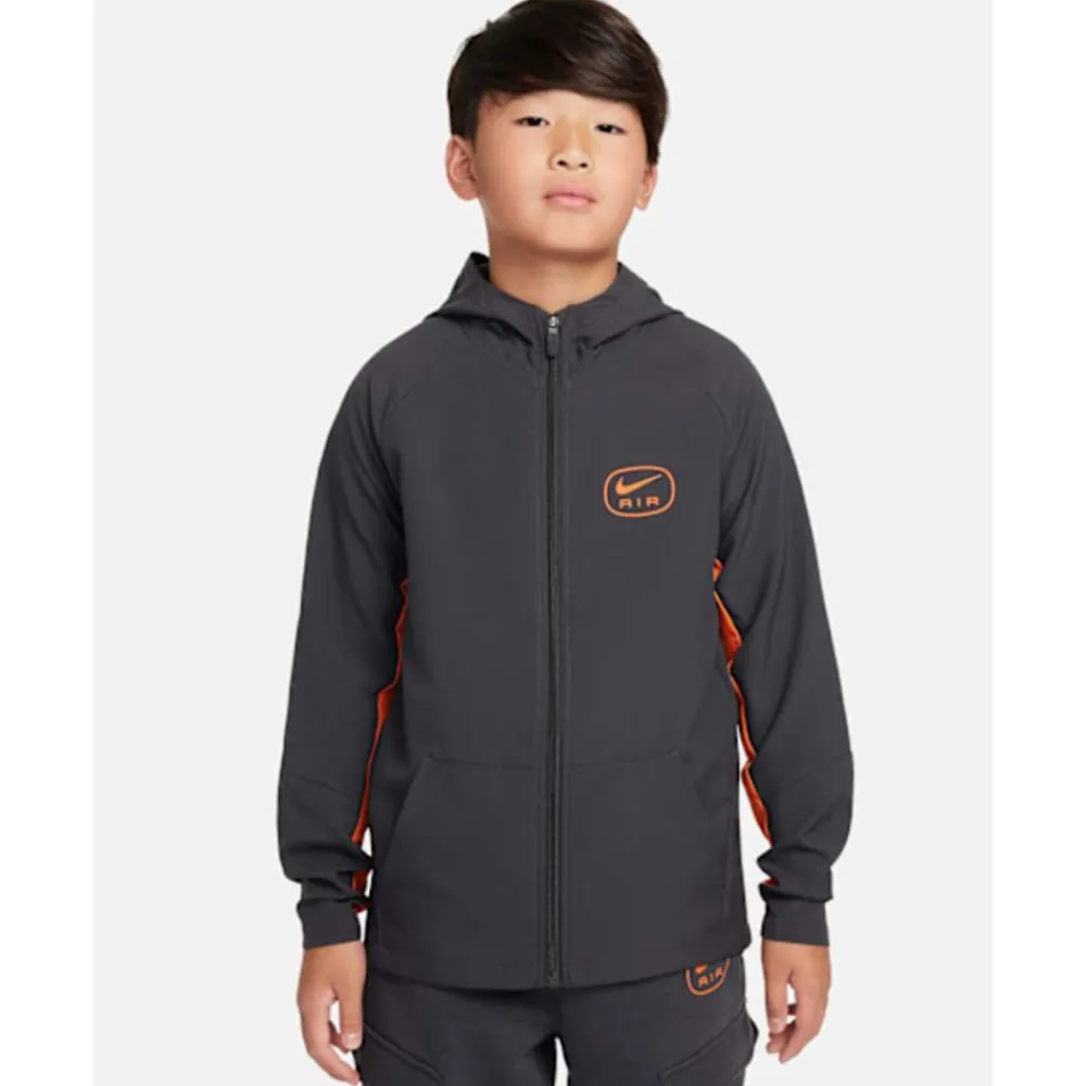 Online Nike Older Kids Swoosh Air Jacket Grey