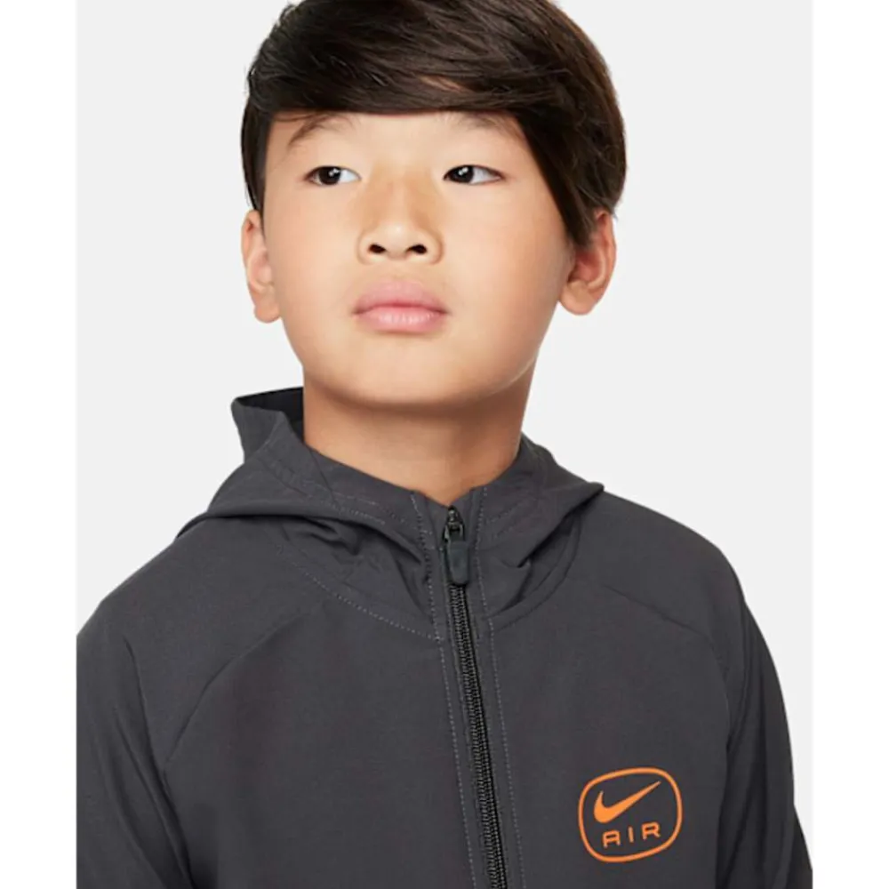 Online Nike Older Kids Swoosh Air Jacket Grey