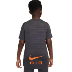 Fashion Nike Older Kids Swoosh Air T-Shirt Grey