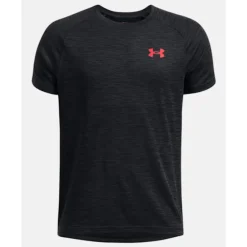 New Under Armour Older Kids Tech 2.0 T-Shirt Black