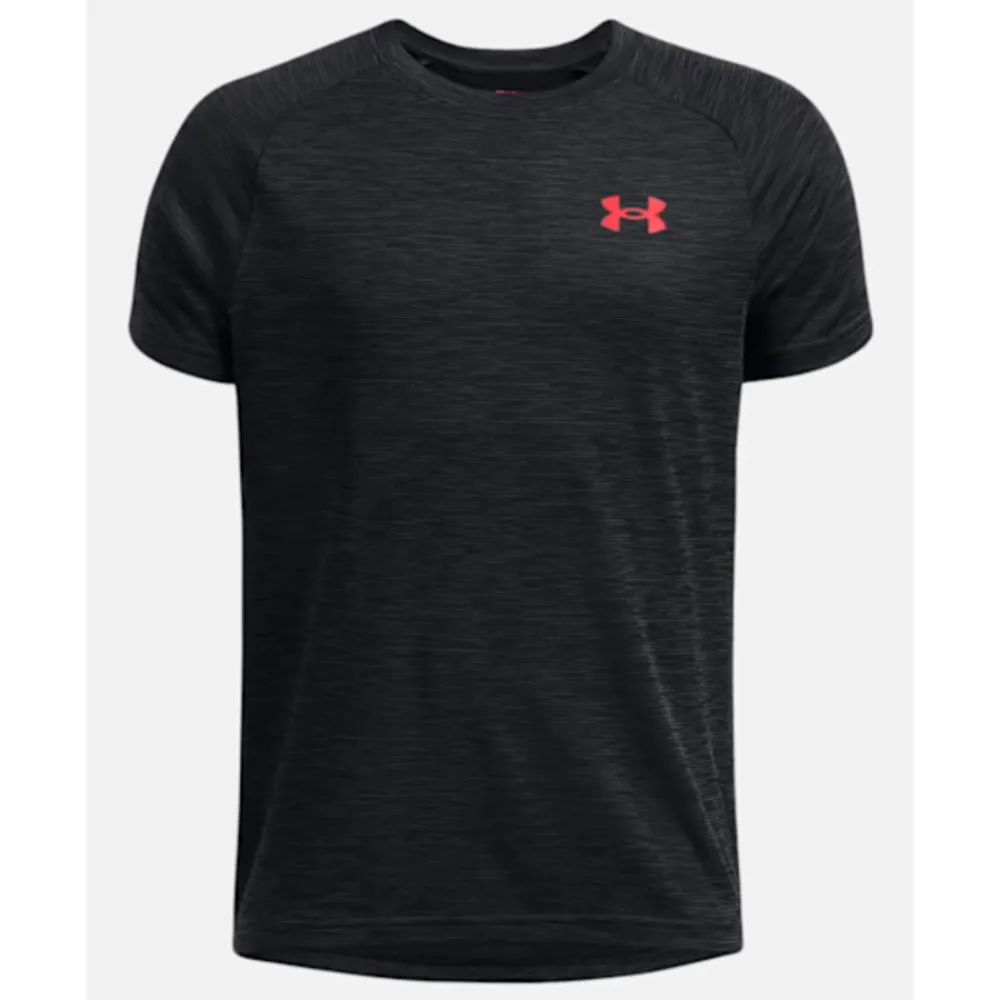New Under Armour Older Kids Tech 2.0 T-Shirt Black