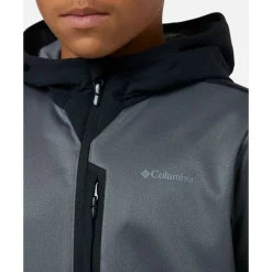 Outlet Columbia Older Kids Tech Fleece Hoodie Grey