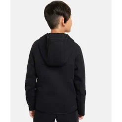 Clearance Nike Older Kids Tech Fleece Hoodie Black