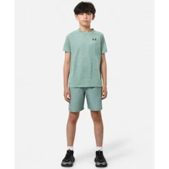 New Under Armour Older Kids Tech Woven Wordmark Shorts Green