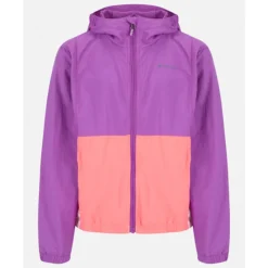 Fashion Columbia Older Kids Trail Windbreaker Purple