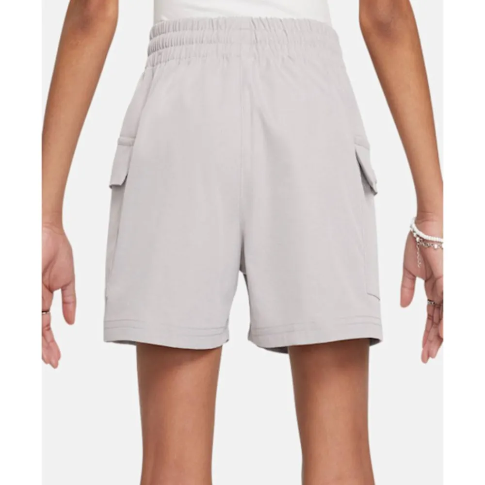 Discount Nike Older Kids Woven Cargo Shorts Cream
