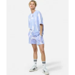 Sale adidas Originals Womens Adicolor Water Shorts Purple