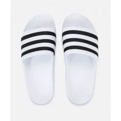 Hot adidas Womens Adilette Aqua Slides White