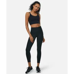 Sale Monterrain Womens Altitude 2.0 Strappy Cropped Tank Top Black