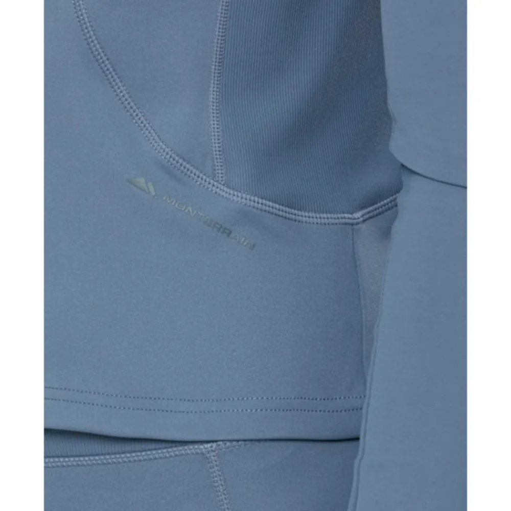 Best Monterrain Womens Altitude Track Top Blue