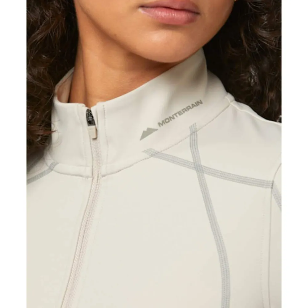 Hot Monterrain Womens Asana Track Top Grey