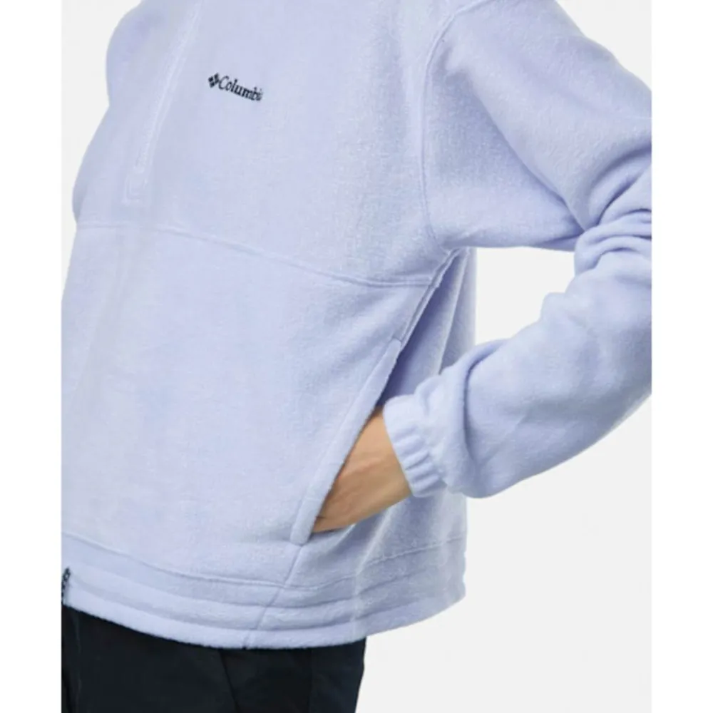 Clearance Columbia Womens Brushy Bay Half Zip Top Blue