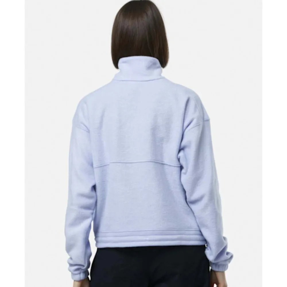 Clearance Columbia Womens Brushy Bay Half Zip Top Blue